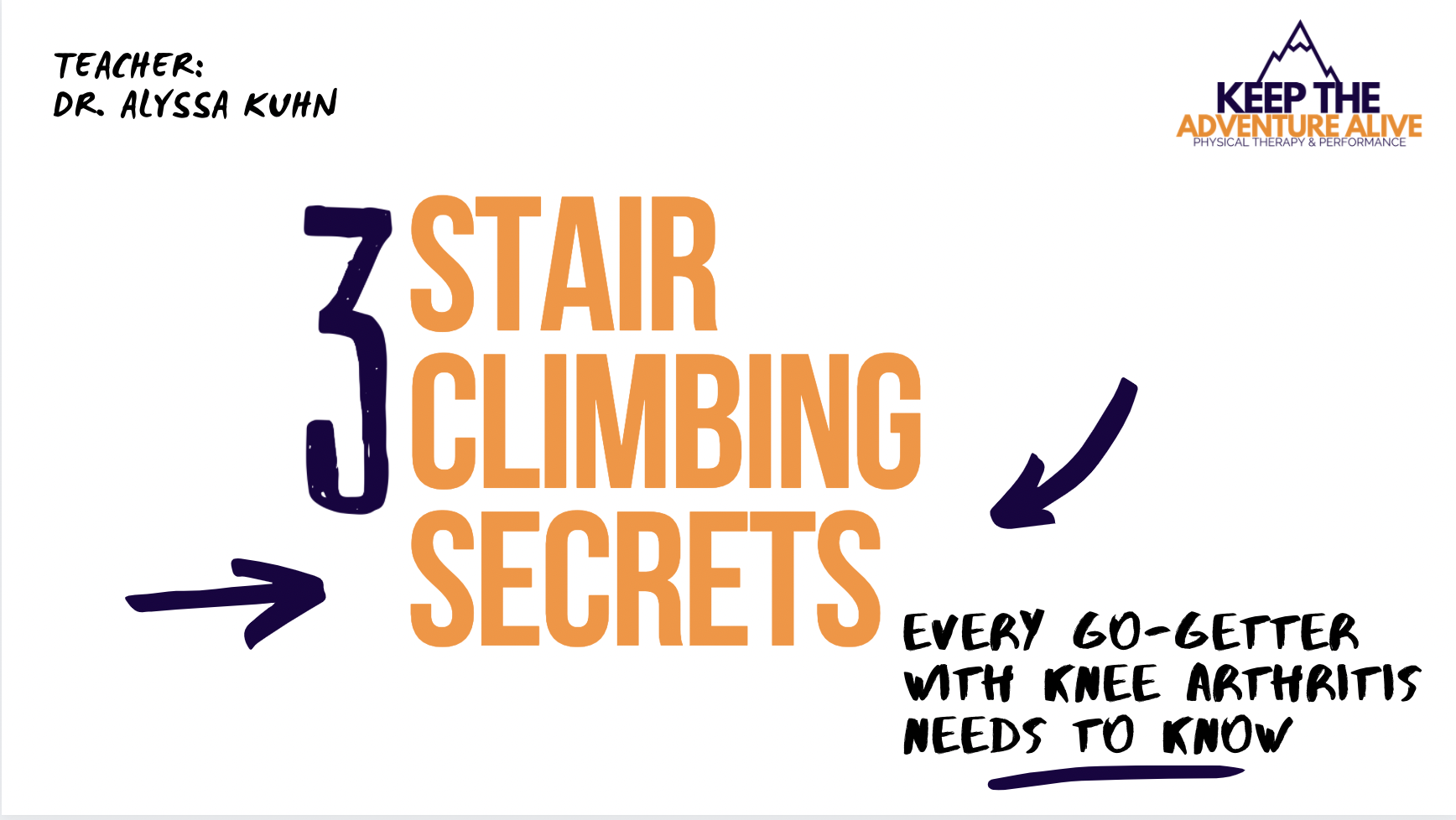 Is Climbing Stairs Good for Arthritic Knees?
